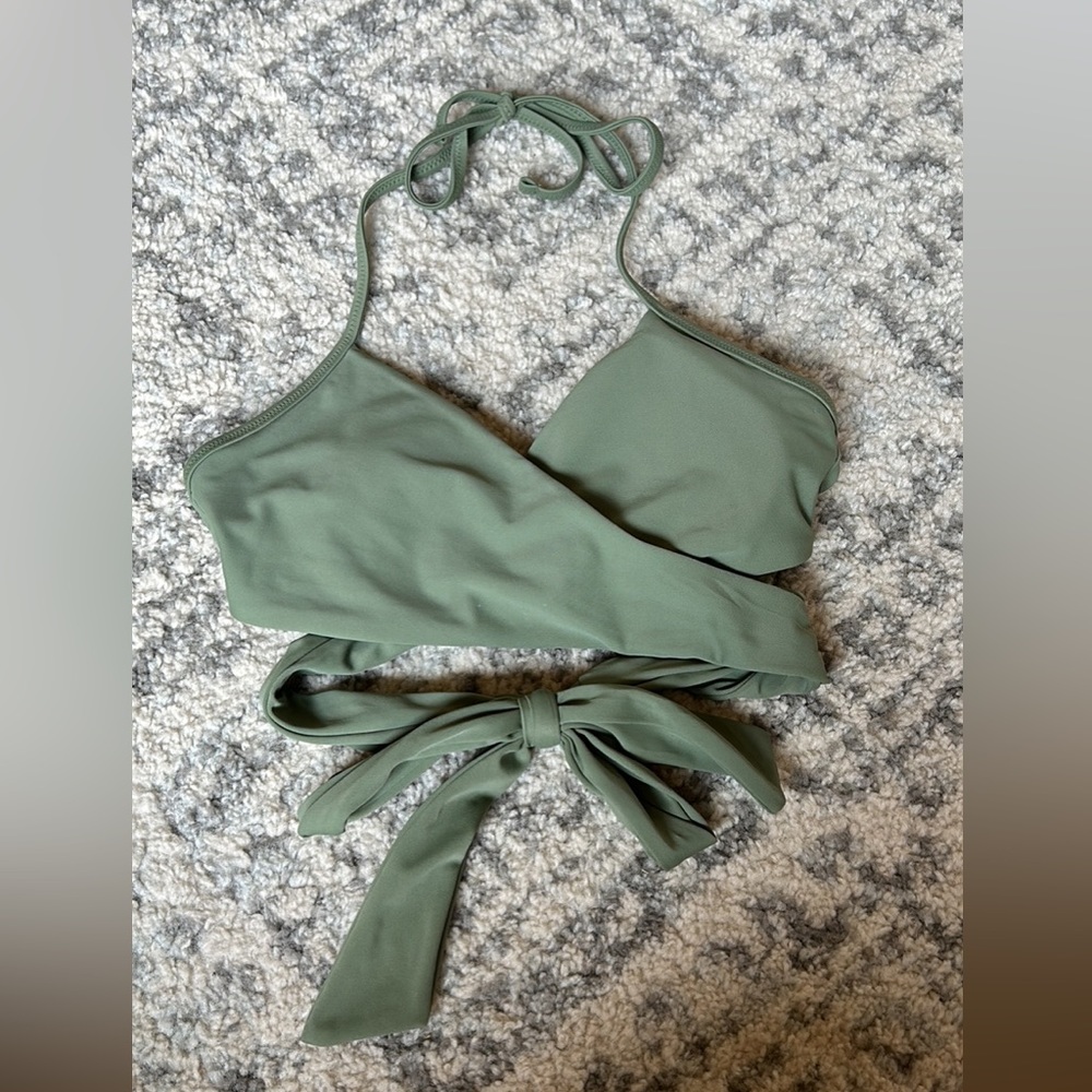 Aerie wrap around tie swimsuit top
